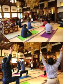 仏教ひとまわりツアー「まちのお寺の学校めぐり」妙勝寺ゆったり寺ヨガ 仏教ひとまわりツアー「まちのお寺の学校めぐり」妙勝寺ゆったり寺ヨガ