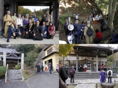 寺ネットサンガの遠足~鎌倉2お坊さんと話しながら秋の鎌倉を山歩き 寺ネットサンガの遠足~鎌倉2お坊さんと話しながら秋の鎌倉を山歩き